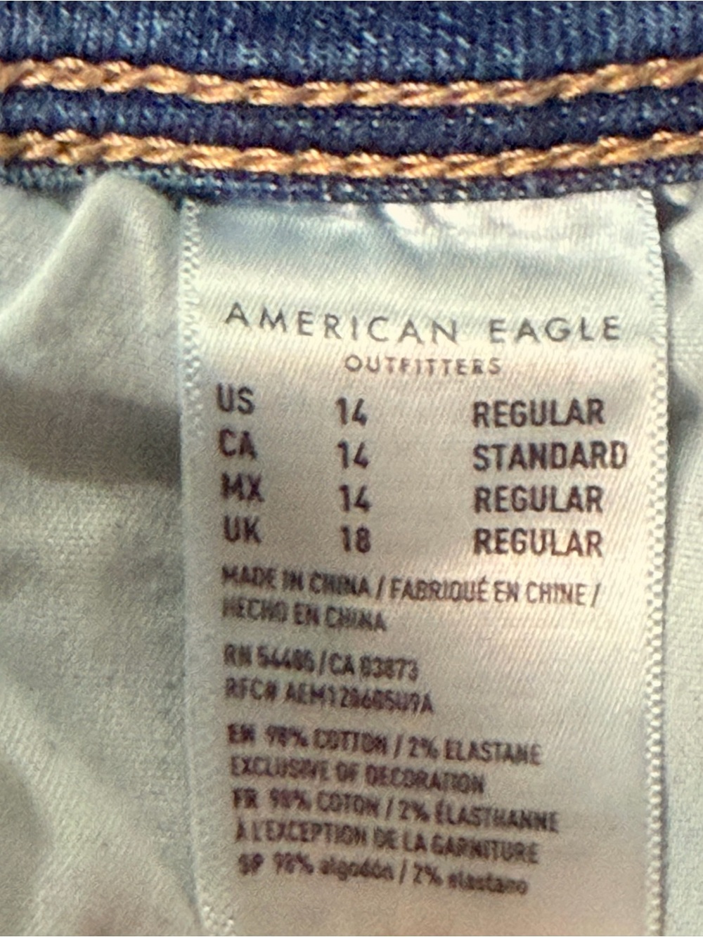 American Eagle Outfitters Women's Kick Boot Jeans - Picture 6 of 6